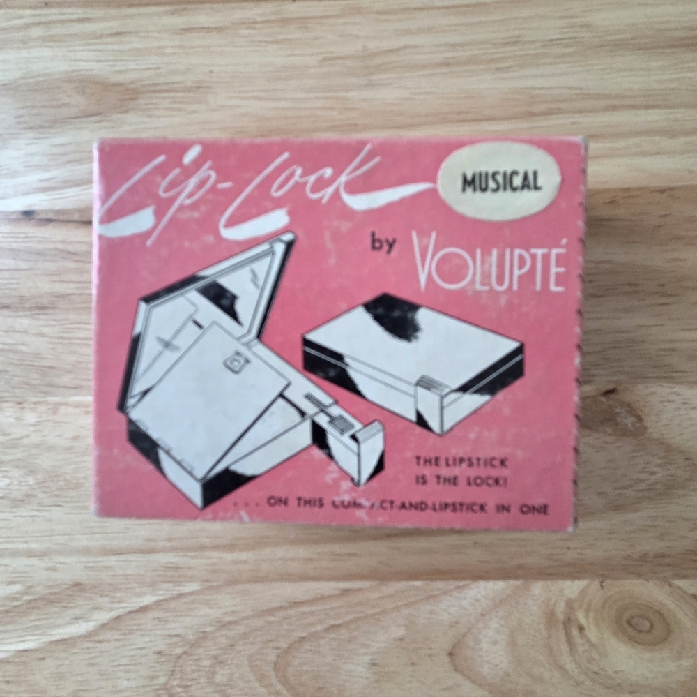 Vintage Volupte Musical Lip-Lock Compact - Picture 8 of 10